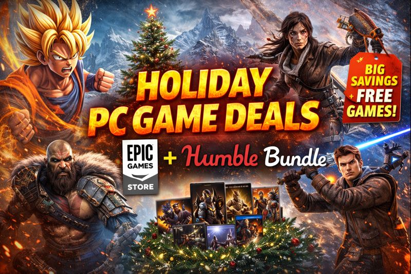 Holiday PC Game Deals Roundup: Epic Holiday Sale + Humble Bundle Encore Picks