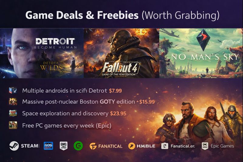 Game Deals & Freebies (Worth Grabbing)